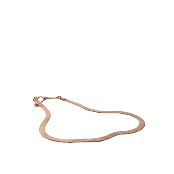 Rose Gold Herringbone Chain - Image 4